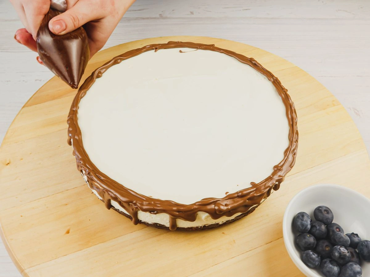 Шаг 10: Чизкейк без выпечки с маскарпоне