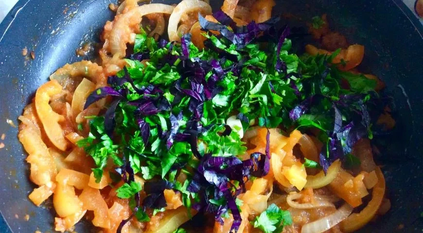 Домашний грузинский аджапсандал: шаг 10