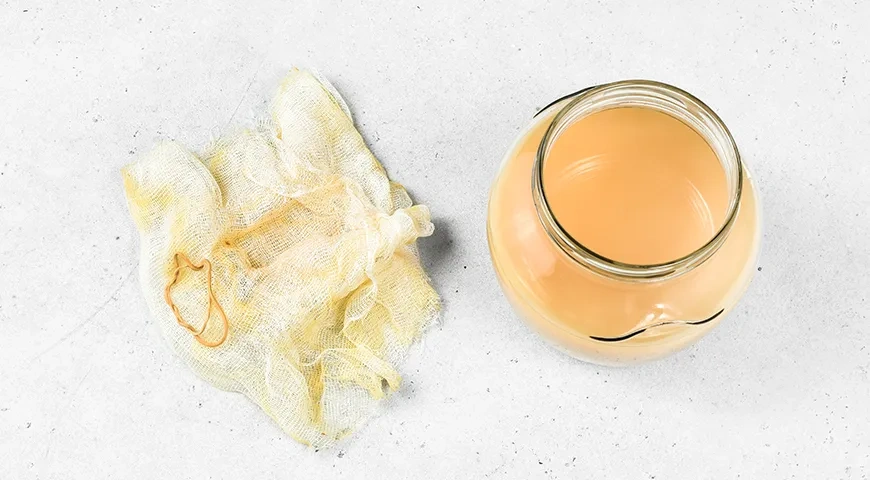 Домашний яблочный уксус: шаг 10