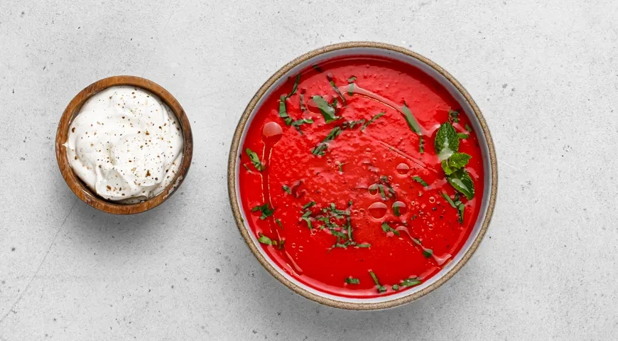 Еврейский молочный борщ: шаг 10