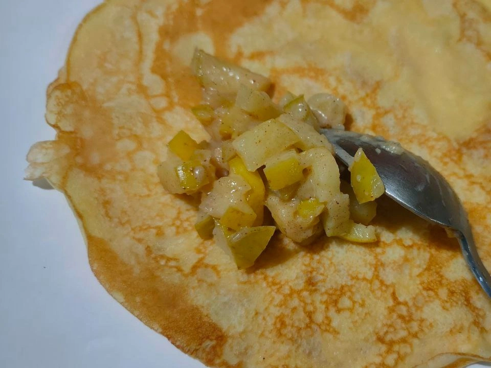 Шаг 10: Фруктовая начинка для блинов