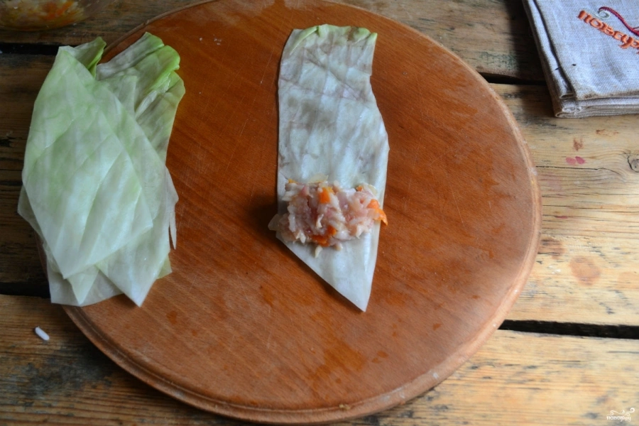 Шаг 10: Голубцы классические