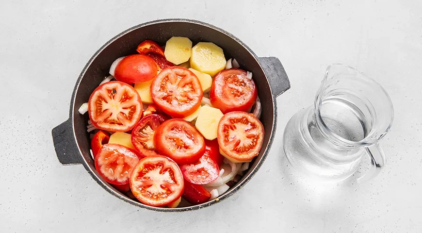 Хашлама с картофелем: шаг 10