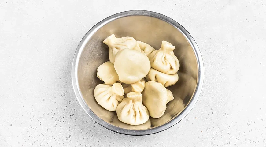 Хинкали с креветками: шаг 10