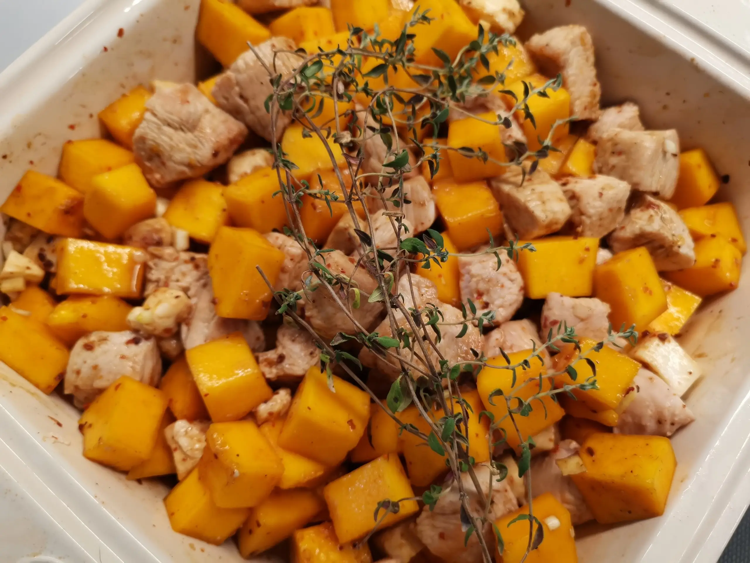 Шаг 10: Индейка с тыквой