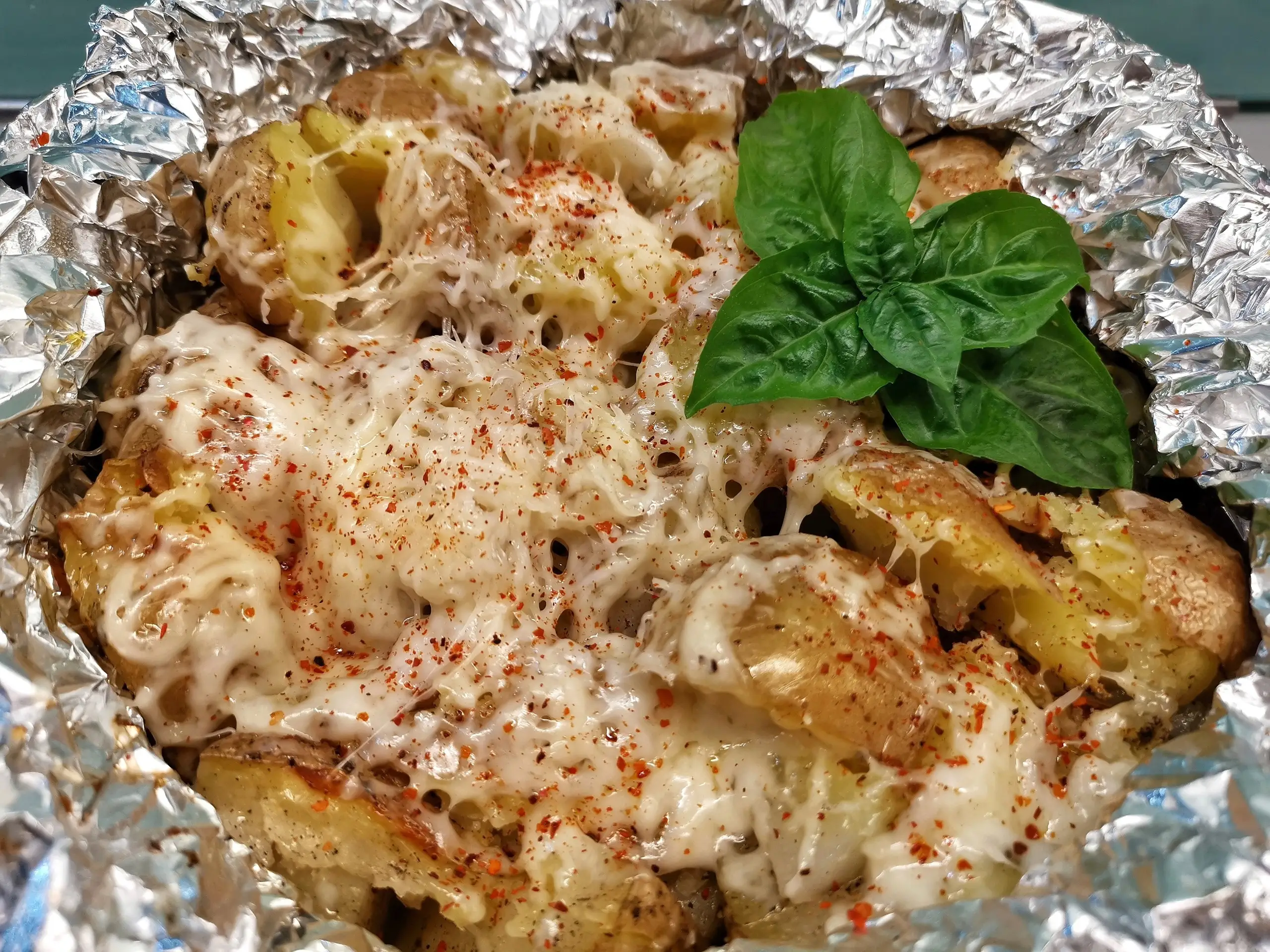 Шаг 10: Картофель, запеченный в фольге