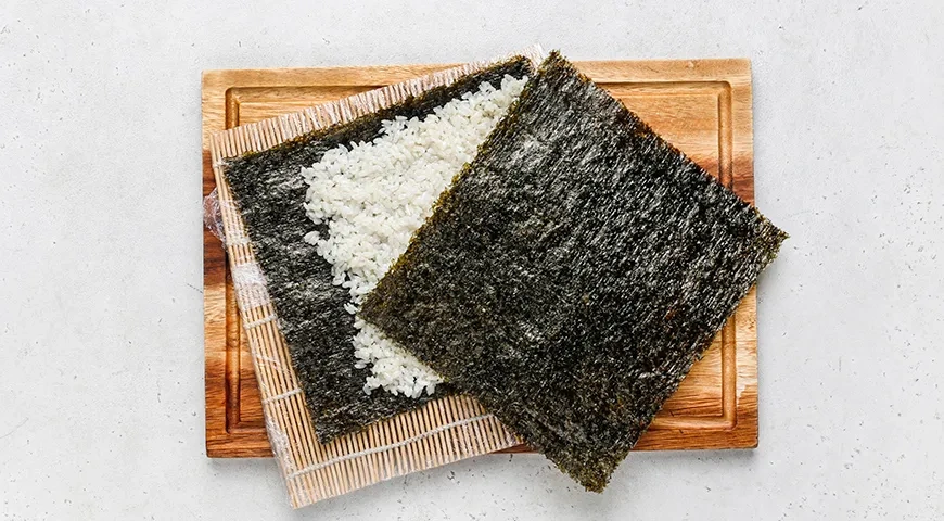 Кимбап с тунцом: шаг 10