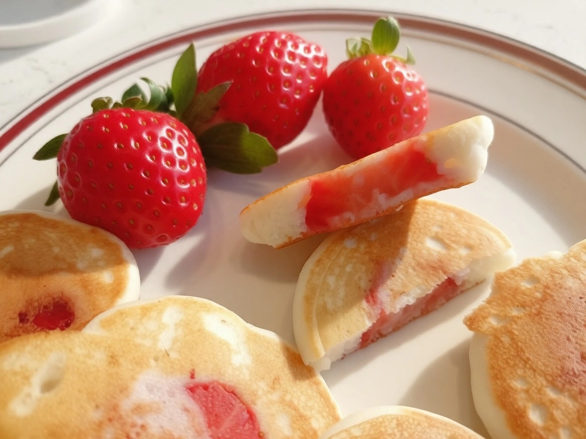 Шаг 10: Клубничные блинчики на завтрак для любимой к 14 февраля