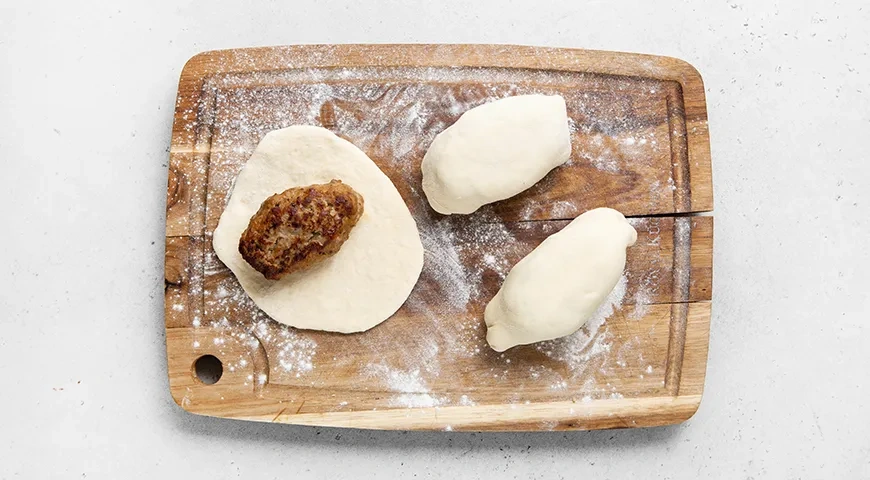 Котлеты в тесте: шаг 10