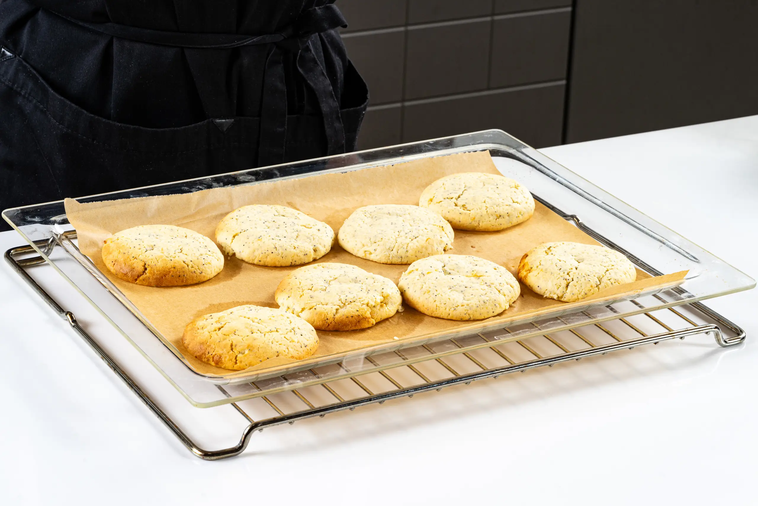 Шаг 10: Крамбл куки с маком и лимоном