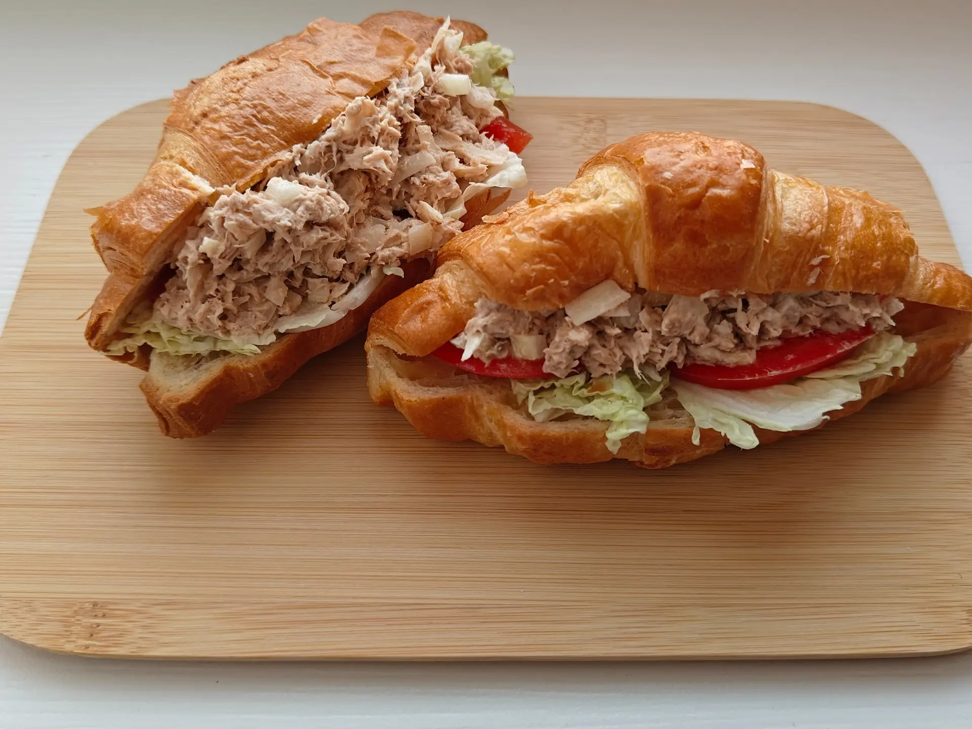 Шаг 10: Круассан с тунцом