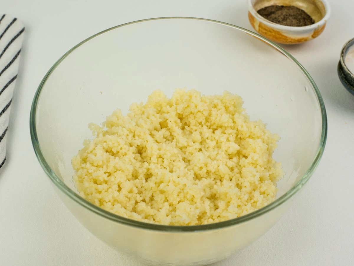 Шаг 10: Кускус с овощами