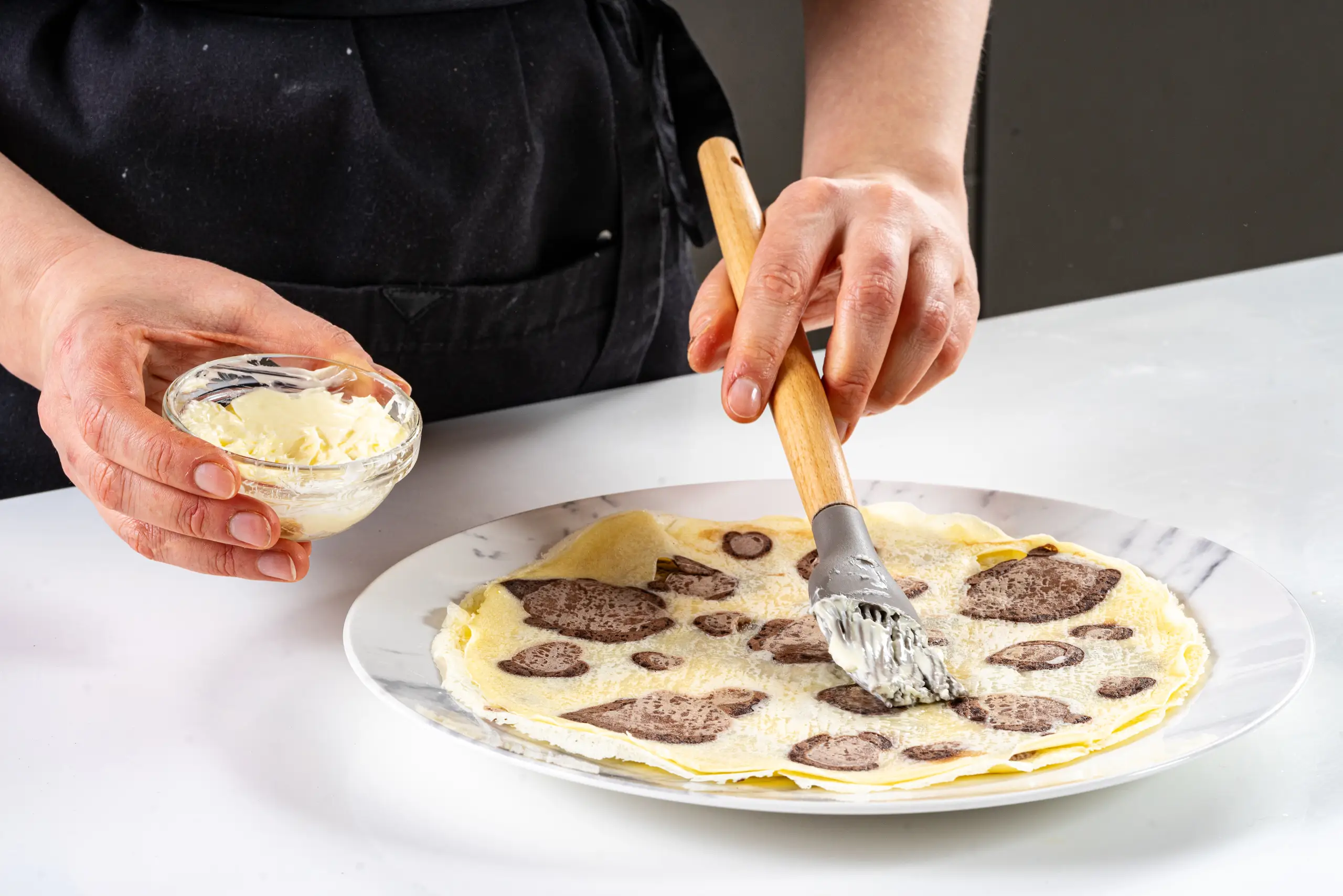 Шаг 10: Леопардовые блины