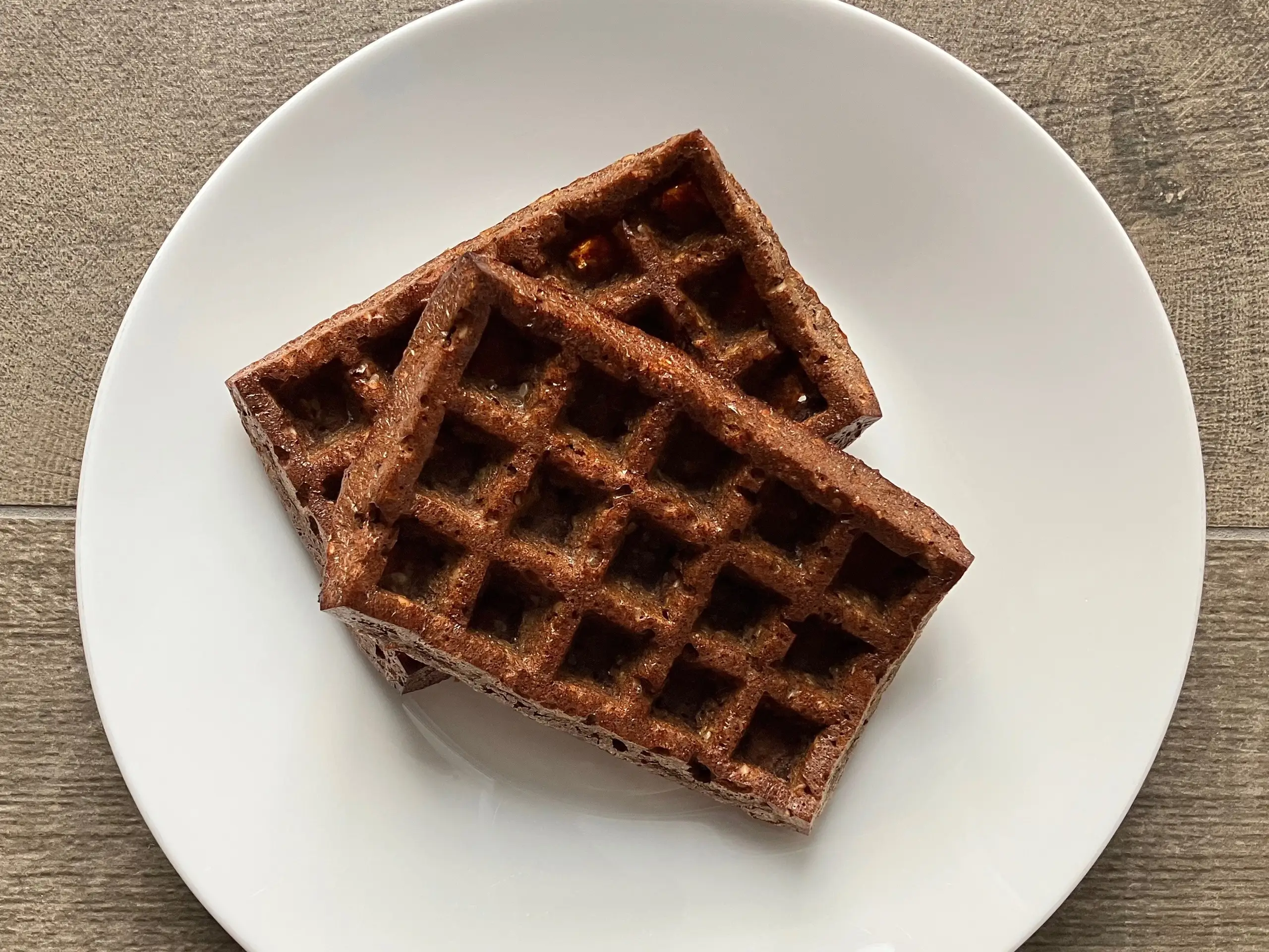 Шаг 10: Льняные вафли с морковью