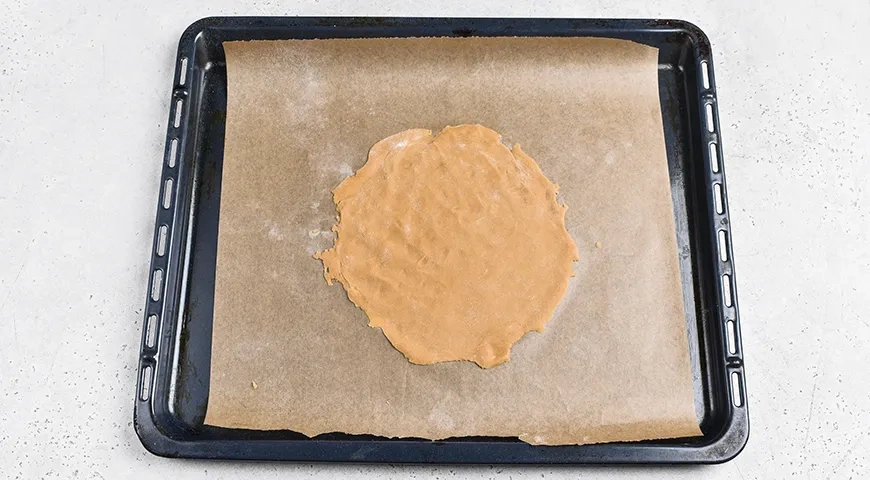 Медовик с малиной: шаг 10