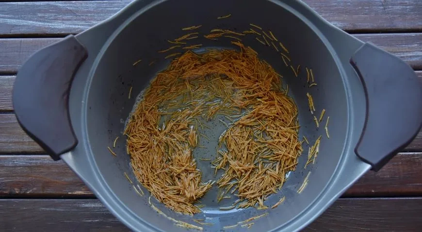 Медовый махмудийе с пилавом: шаг 10