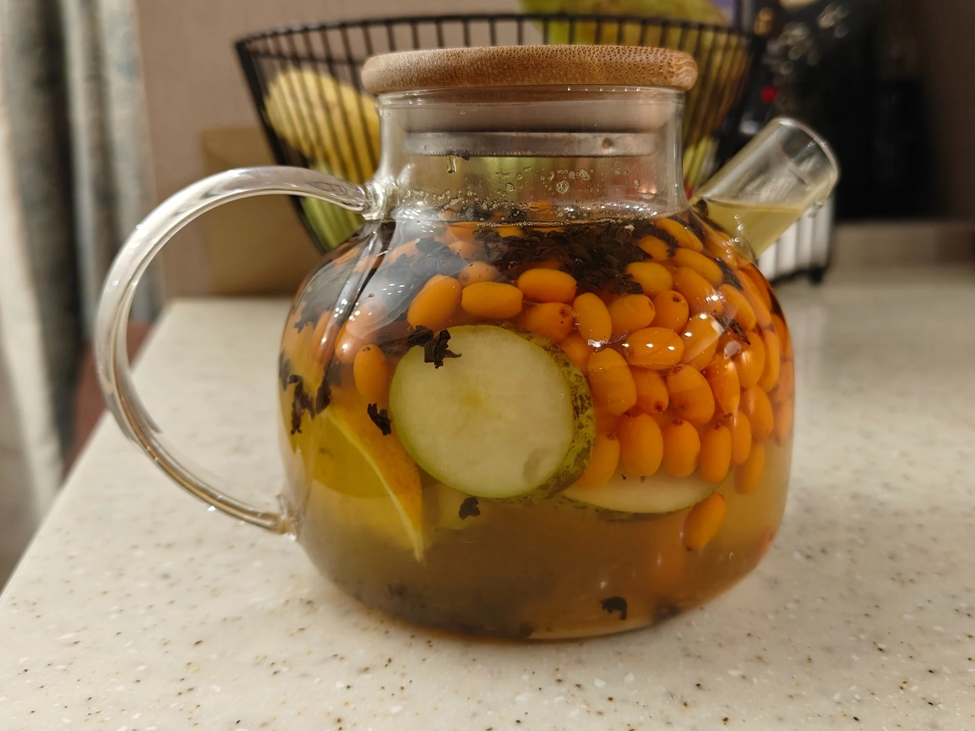 Шаг 10: Облепиховый чай с грушей