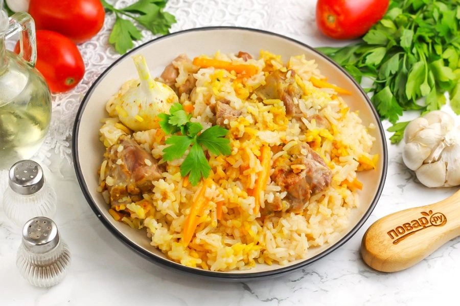 Шаг 10: Обычный плов