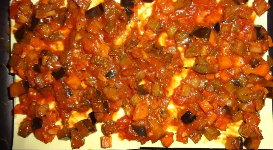 Овощная лазанья с соусом бешамель: шаг 10