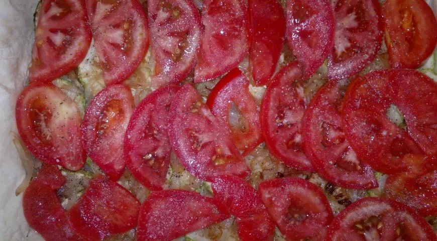 Овощной пирог: шаг 10