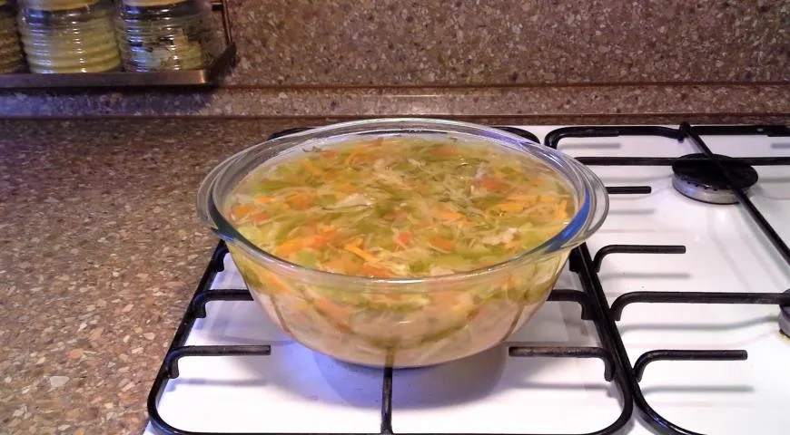 Овощной жиросжигающий суп "Похудей-ка": шаг 10