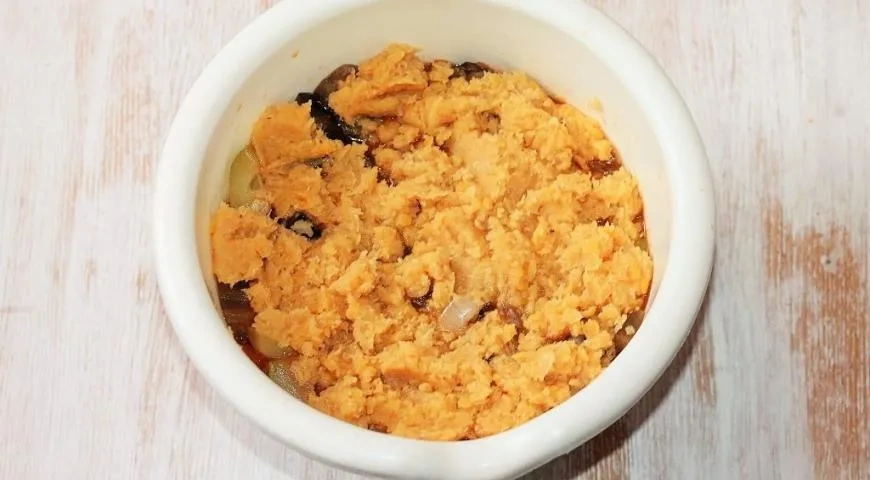 Домашний паштет из овощей и чечевицы с орехами: шаг 10