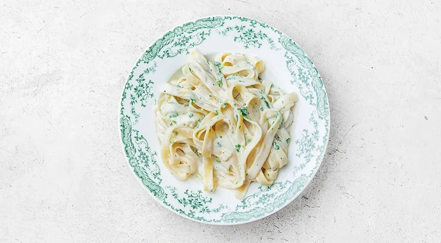 Паста «Альфредо» с курицей: шаг 10