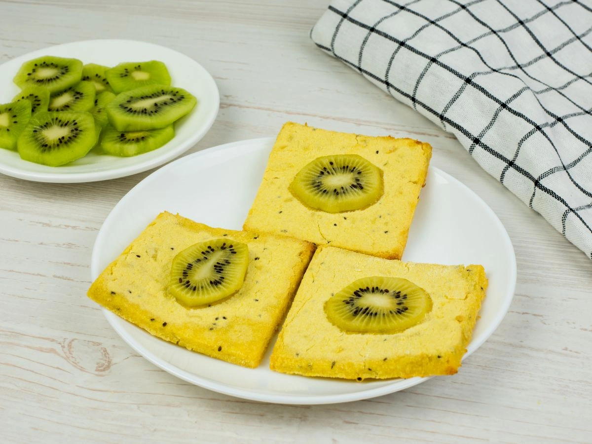 Шаг 10: Печенье с киви