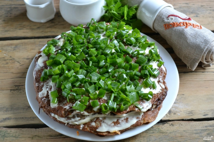 Шаг 10: Печеночный торт