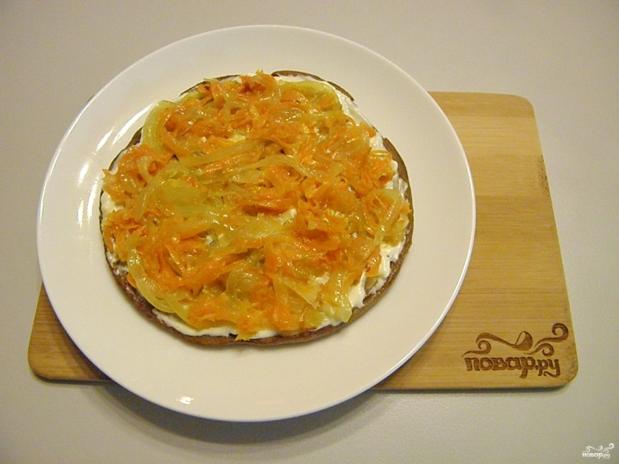 Шаг 10: Печеночный торт из куриной печени