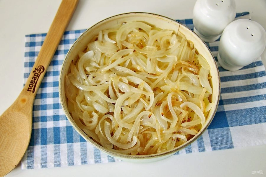 Шаг 10: Пирог с картошкой и луком в духовке