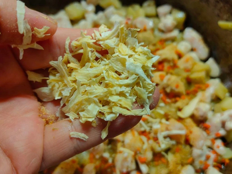 Шаг 10: Пирог с курицей и баклажаном