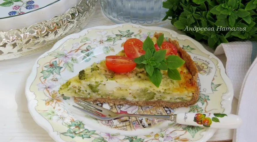 Пирог с рикоттой и брокколи: шаг 10