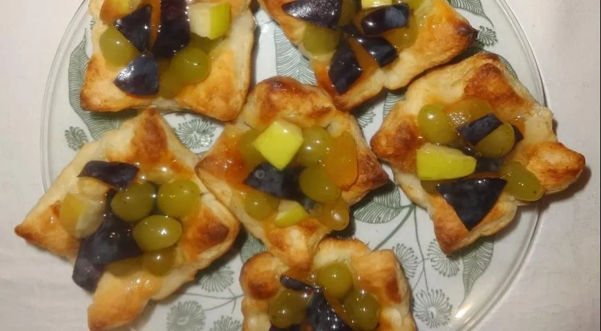 Пирожные с фруктами: шаг 10