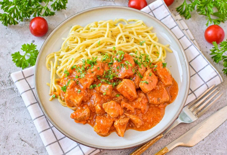 Шаг 10: Подлив из свинины