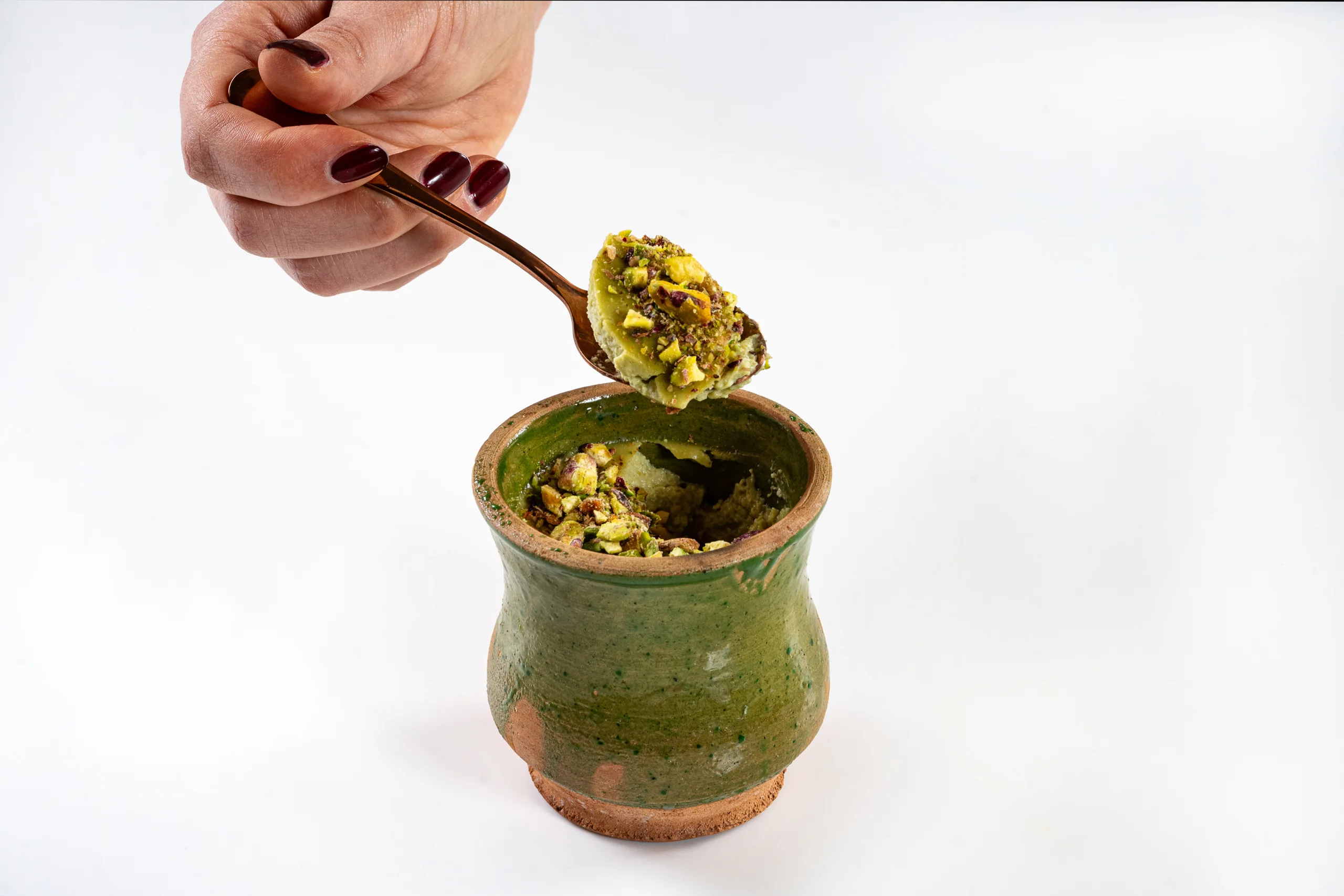 Шаг 10: Постная фисташковая панакота