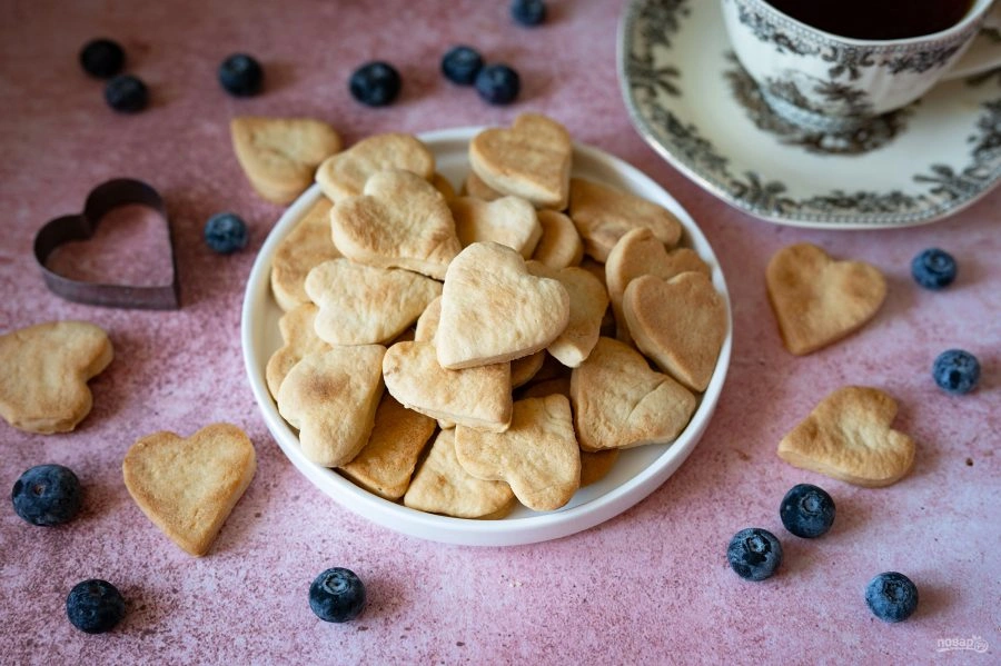 Шаг 10: Постное печенье на рассоле