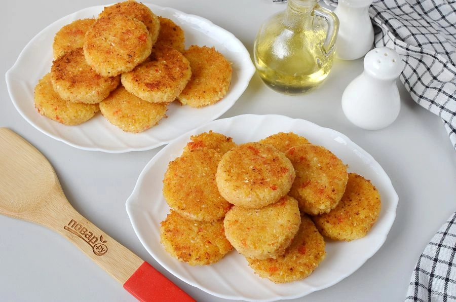 Шаг 10: Постные котлеты из пшена