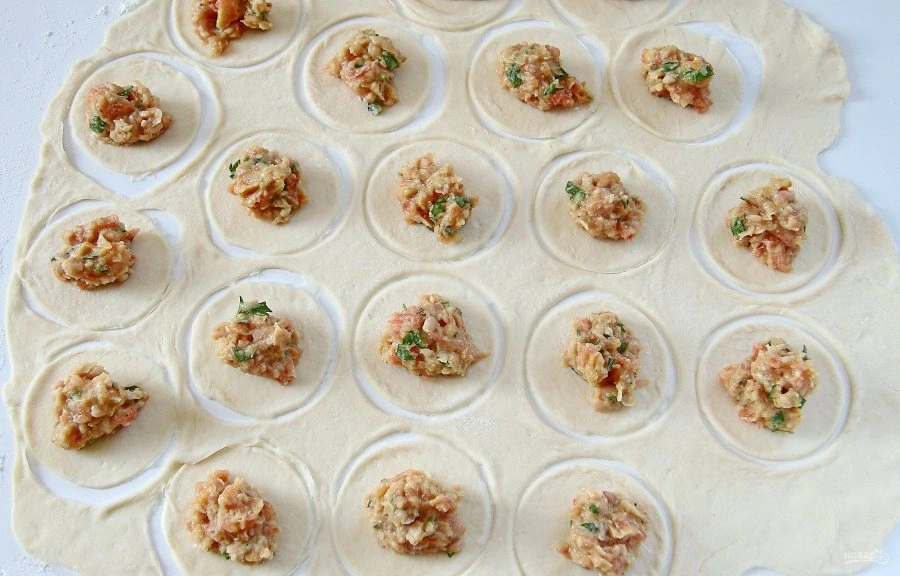 Шаг 10: Постные пирожки с фасолью