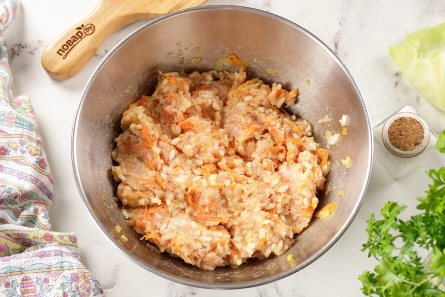 Шаг 10: Простой рецепт голубцов