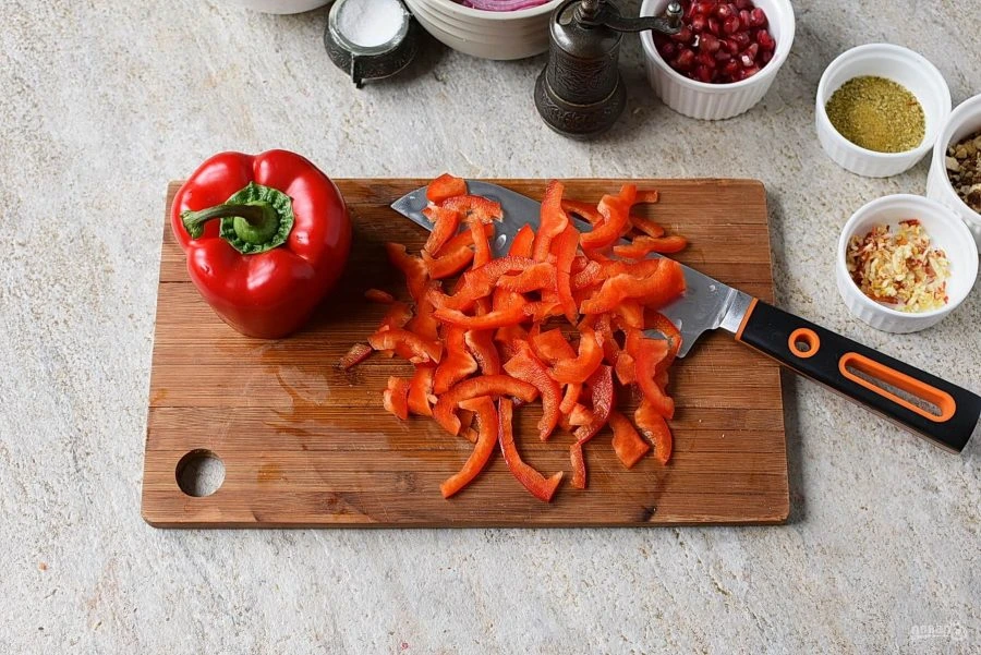 Шаг 10: Салат тбилиси с гранатом