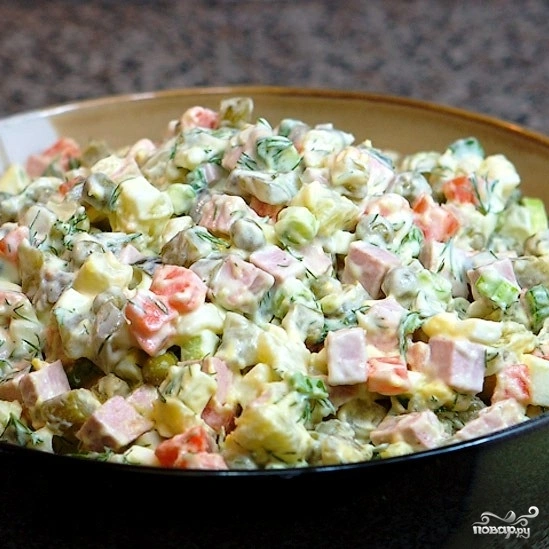 Шаг 10: Салат зимний