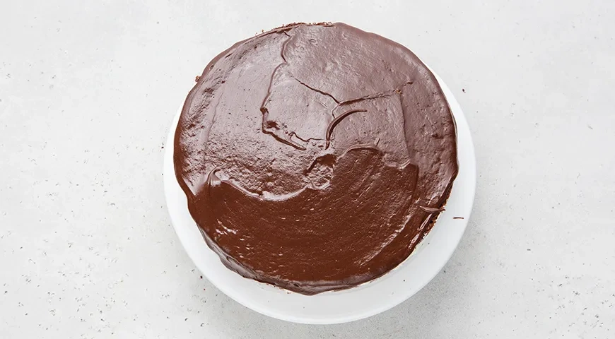 Шоколадный торт «Стаканчиковый»: шаг 10