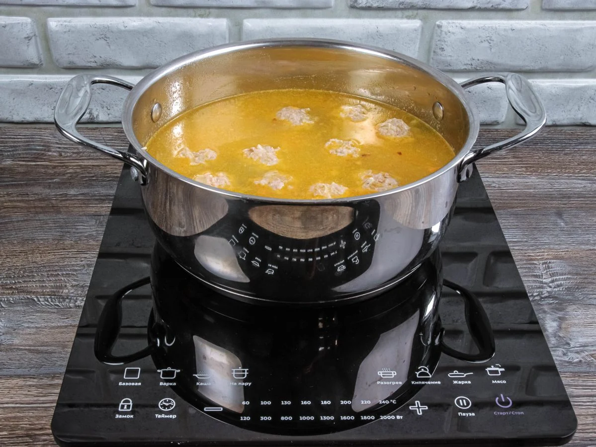 Шаг 10: Суп с фрикадельками на каждый день