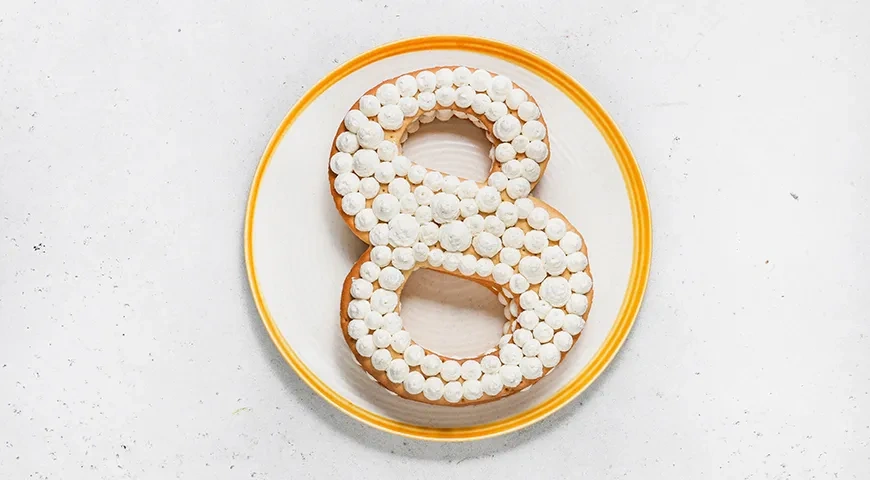 Торт «Цифра»: шаг 10