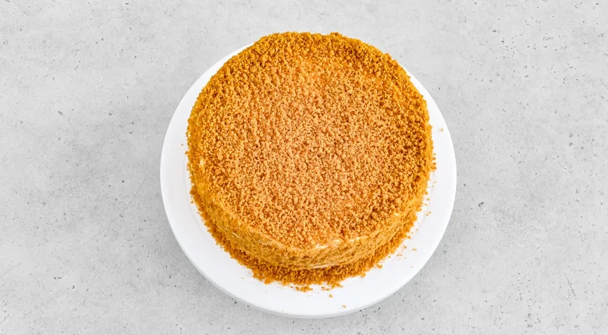 Торт Карамельная девочка: шаг 10