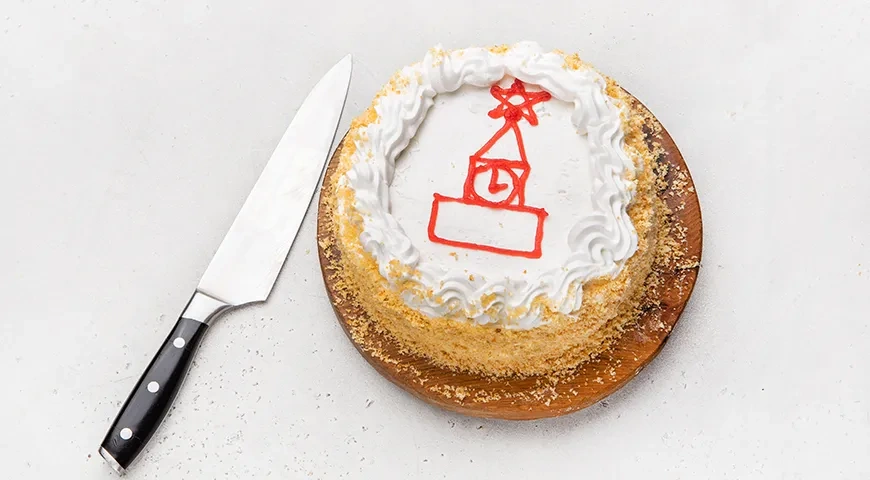 Торт «Кремлевский»: шаг 10