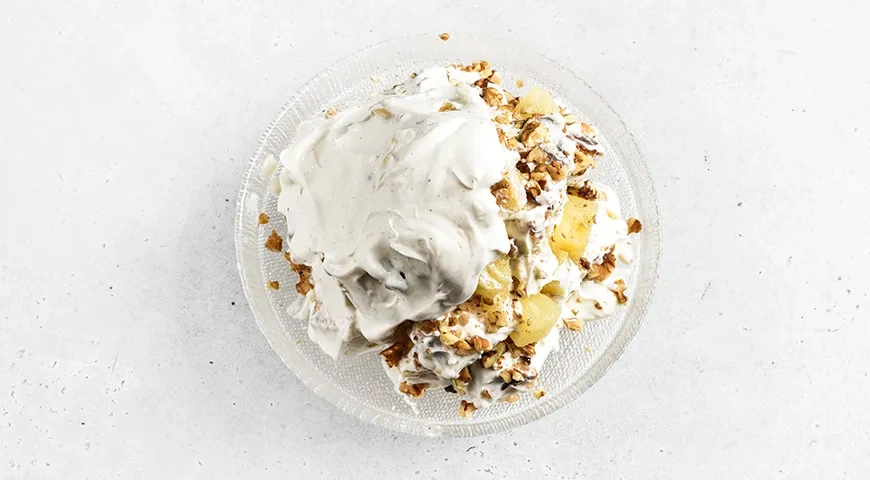 Торт «Сугроб»: шаг 10