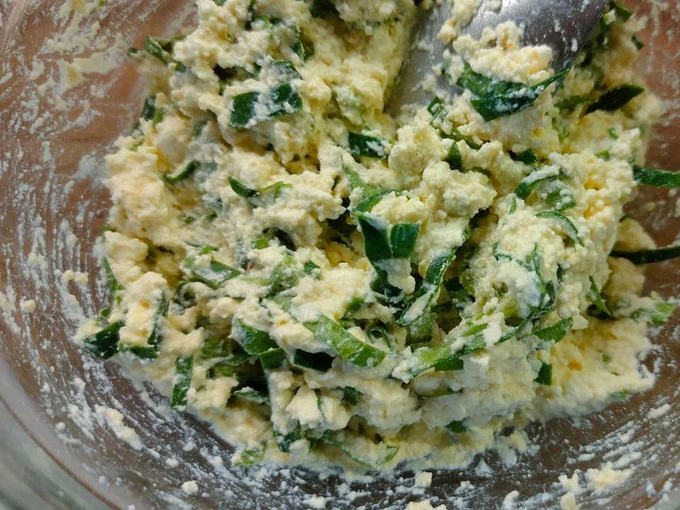 Шаг 10: Творожная начинка для блинов