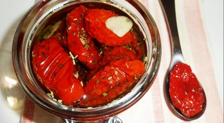 Вяленые помидоры на зиму: шаг 10